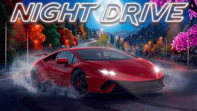 🌙 NIGHT DRIVE 🚗 — Fortnite Creative map