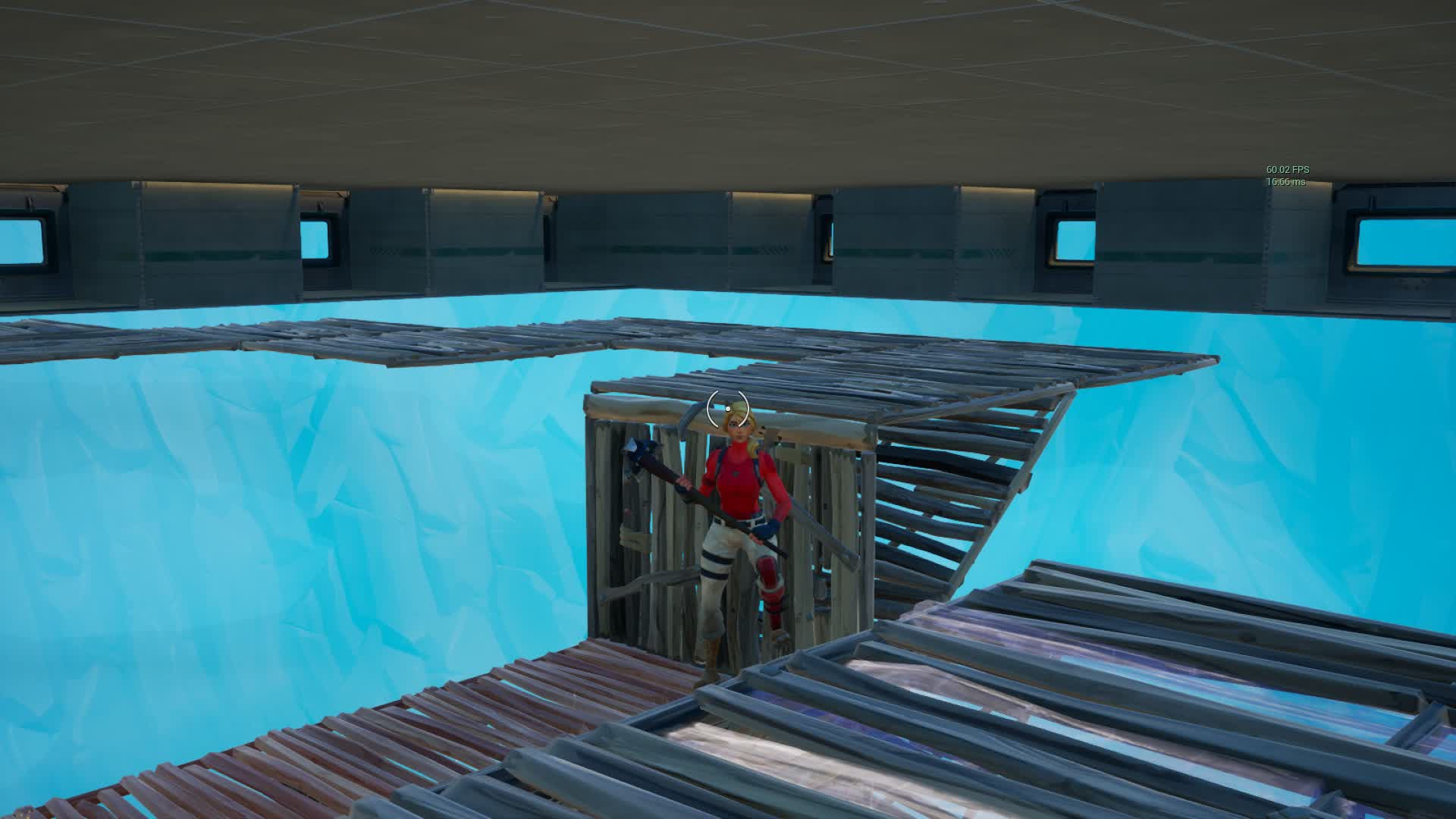 Floorless Box Fights — Fortnite Creative map