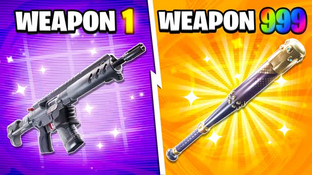 π« ULTRA GUN GAME π― ONE SHOT β Fortnite Creative map