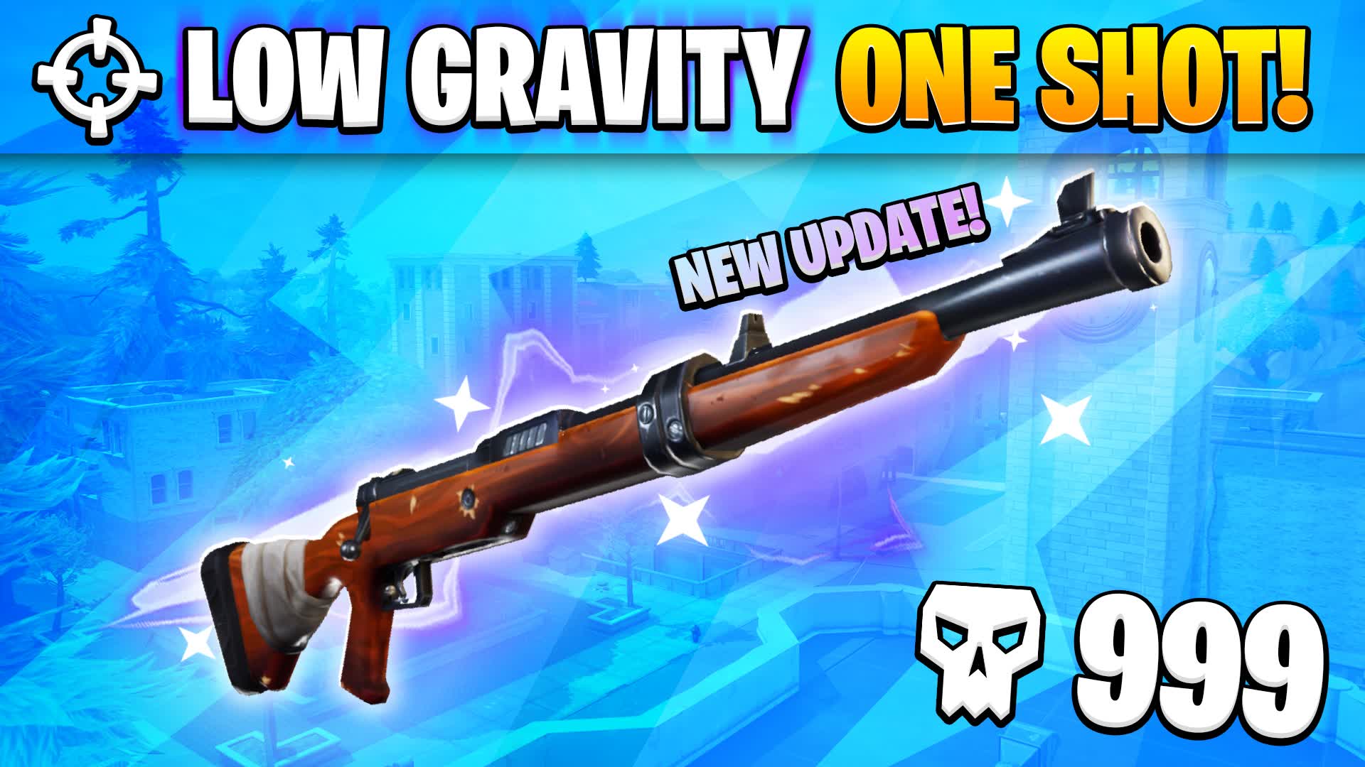 Low Gravity Tilted One-Shot!π― β Fortnite Creative map