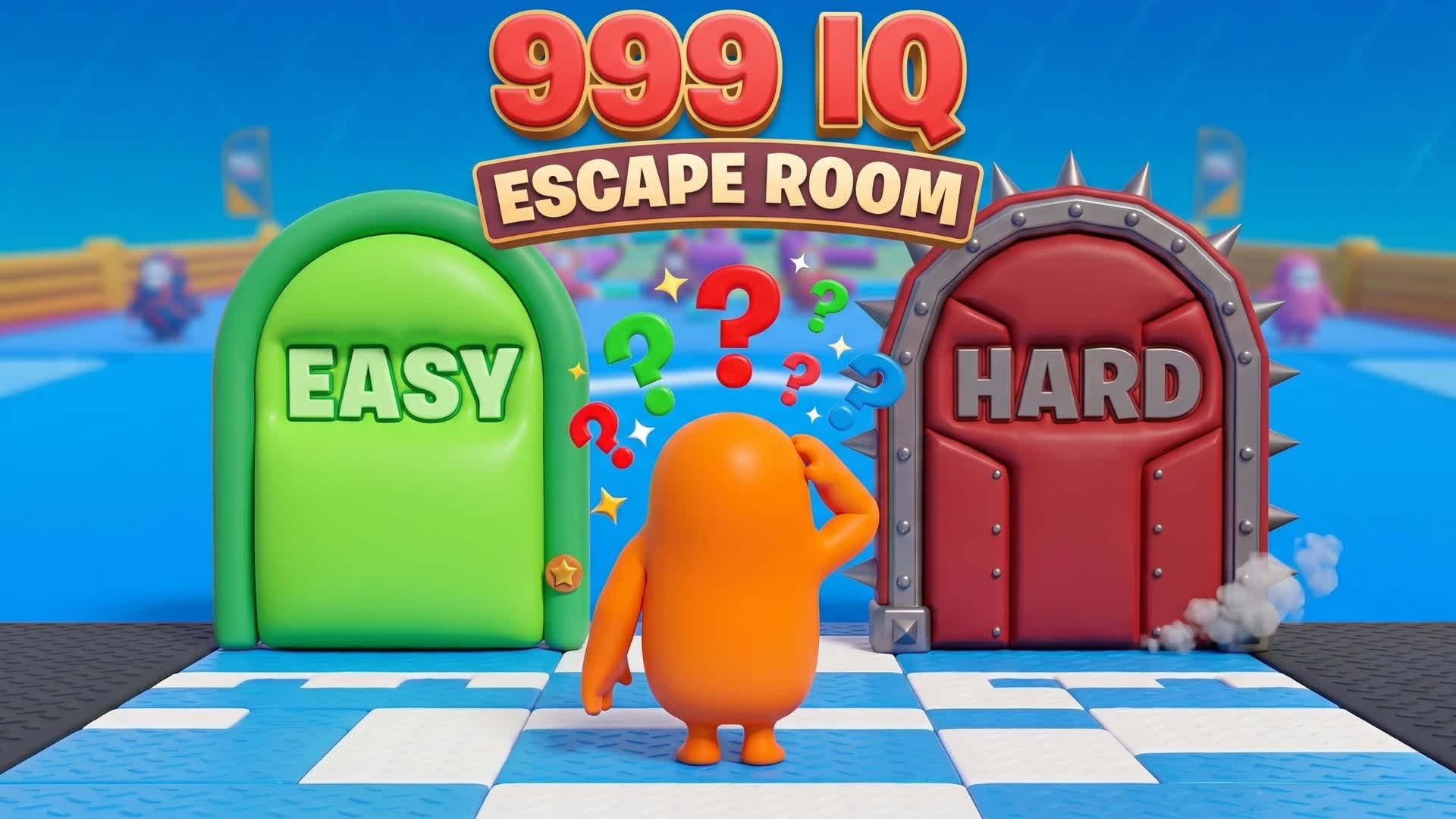 IQ TEST 999 ESCAPE ROOM | EASY & HARD β Fortnite Creative map