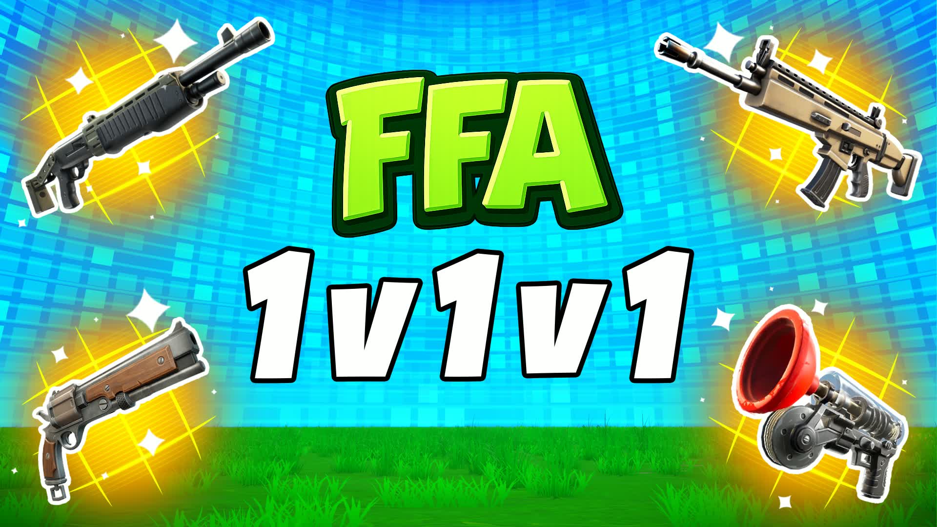 1v1 FFA — Fortnite Creative map