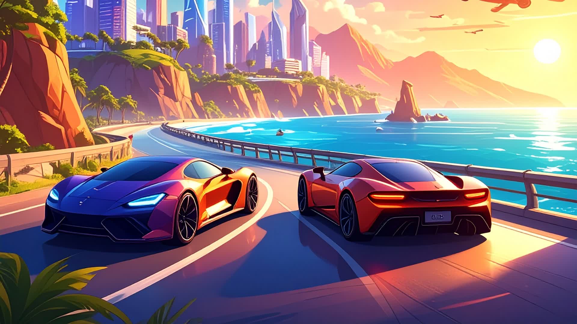 GUN GAME DRIVE CITY β Fortnite Creative map