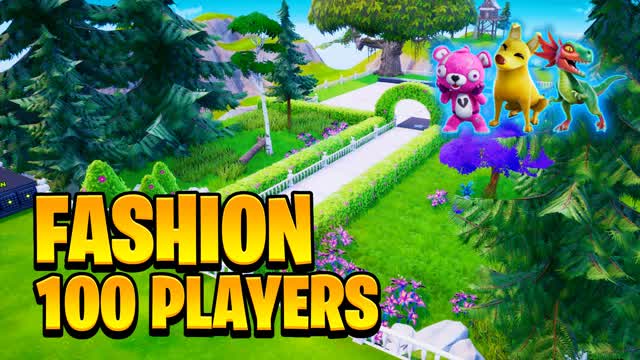 HH OUTFIT 100 JUGADORES - FASHION SHOW — Fortnite Creative map