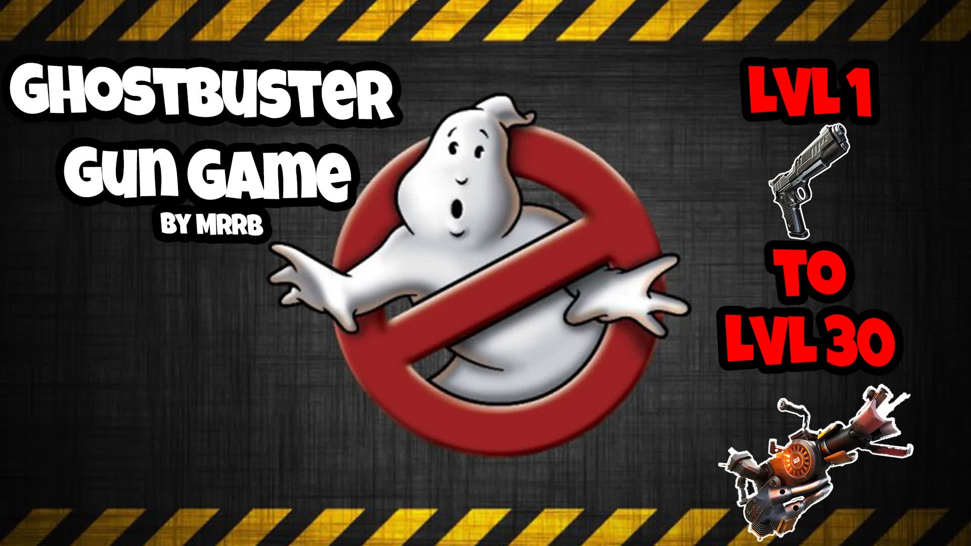 Ghostbuster Gun Game — Fortnite Creative map
