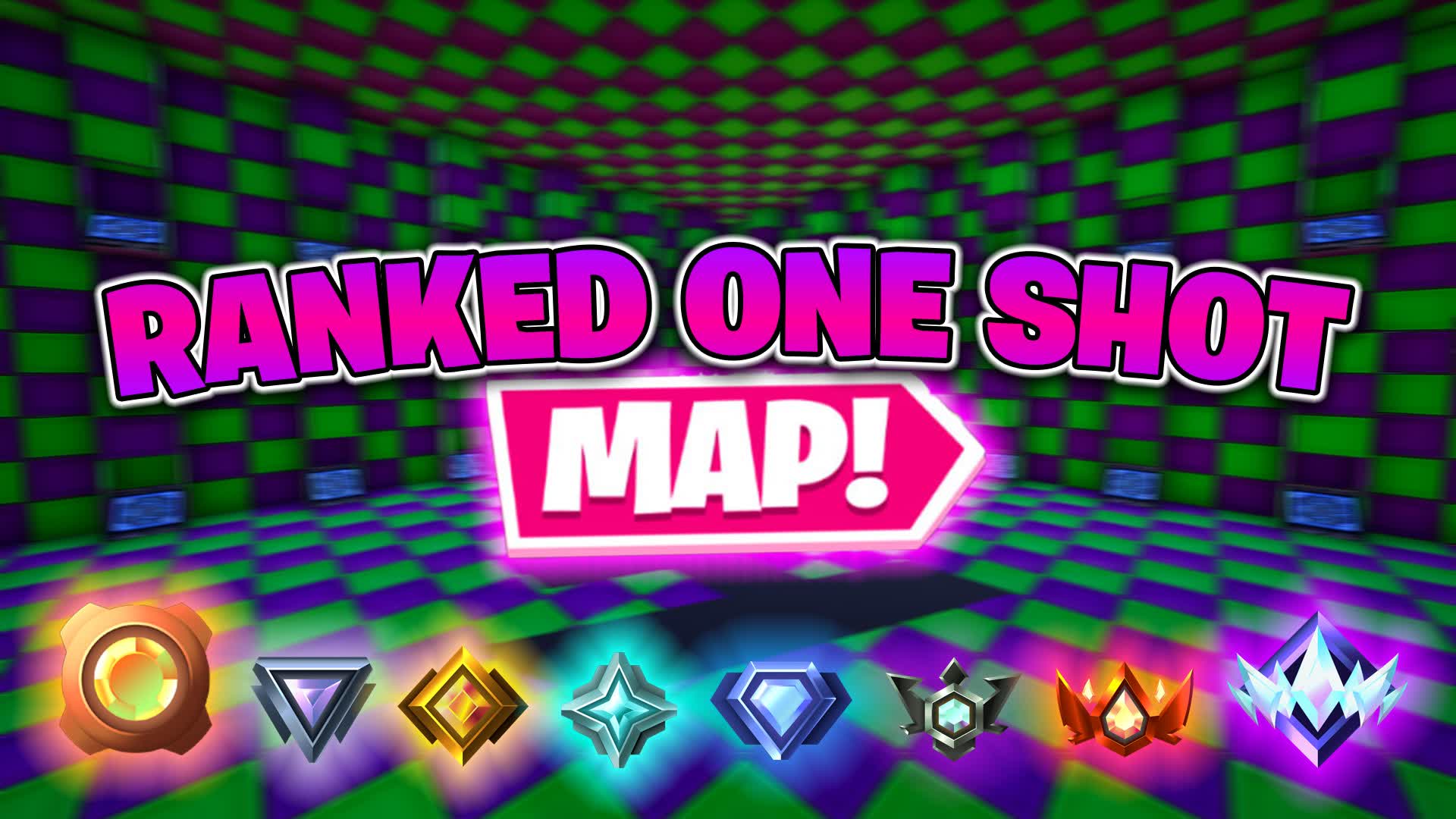 RANKED ONE SHOT ⭐ — Fortnite Creative map