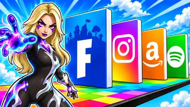 GUESS THE LOGO ๐ DEATHRUN MINIGAME โ Fortnite Creative map