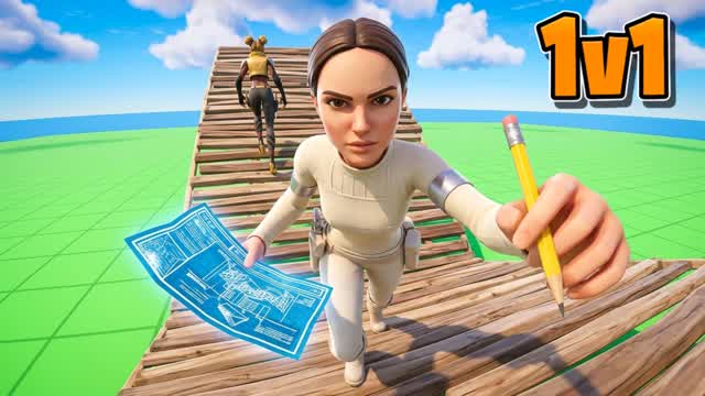 Planet's Simplistic 1v1 — Fortnite Creative map
