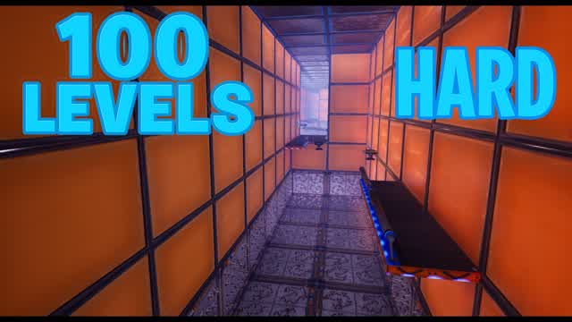 100 LEVEL HARD DEATHRUN — Fortnite Creative map