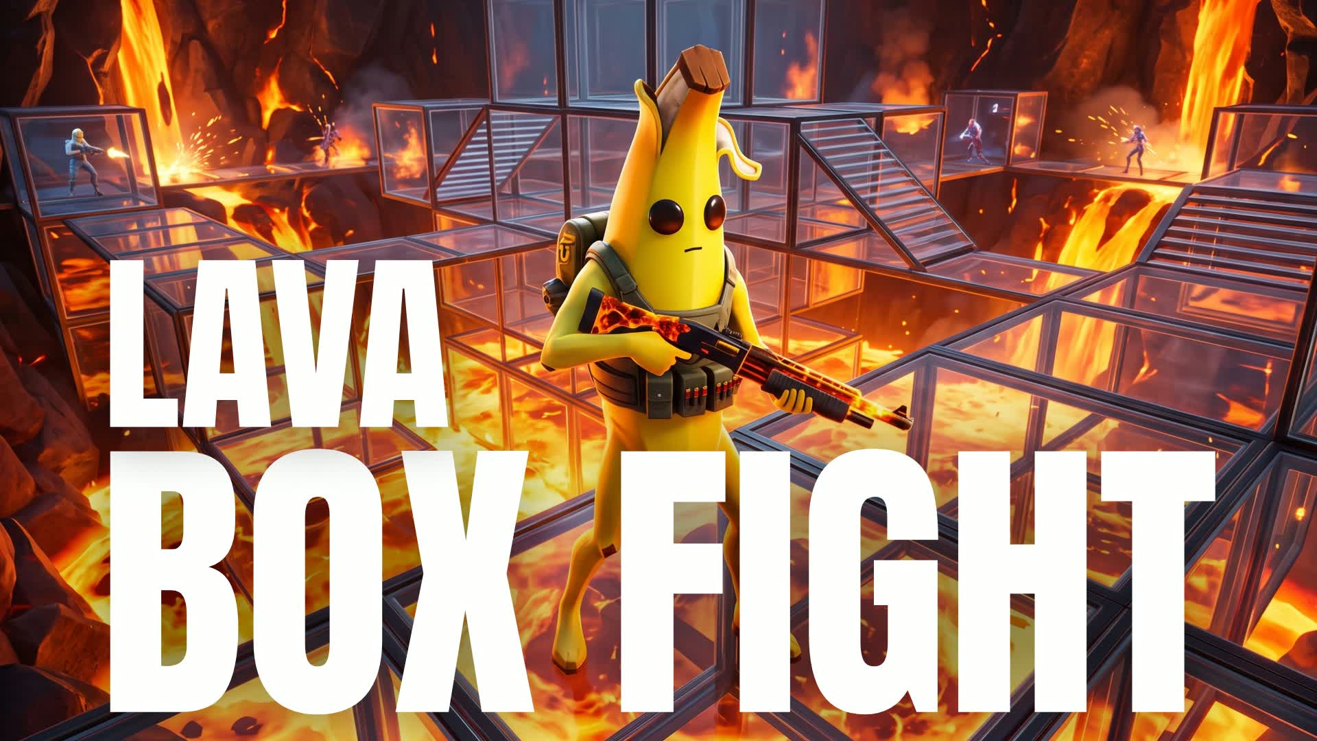LAVA BOX FIGHT — Fortnite Creative map