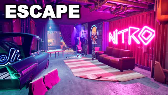 ESCAPE : NEON NIGHTS — Fortnite Creative map