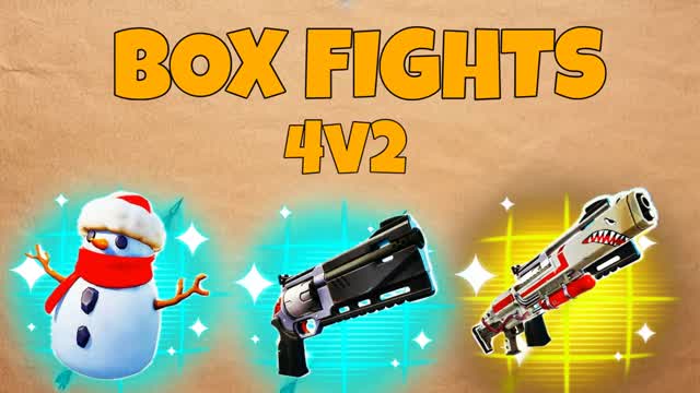 4v2 BOX FIGHTS — Fortnite Creative map