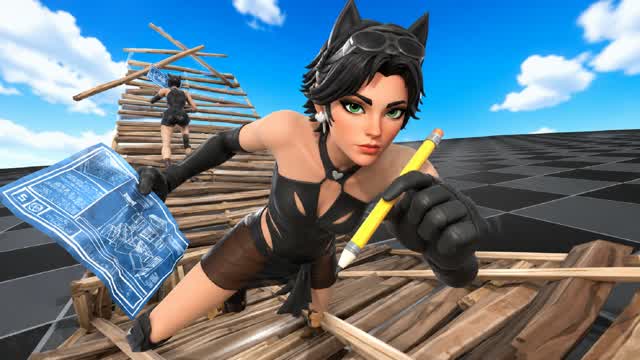 1V1 SKIN (5 Players β Fortnite Creative map