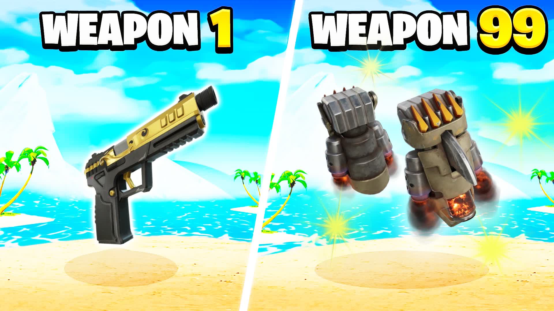 π SPEED GUN GAME π« ONE SHOT π₯ β Fortnite Creative map