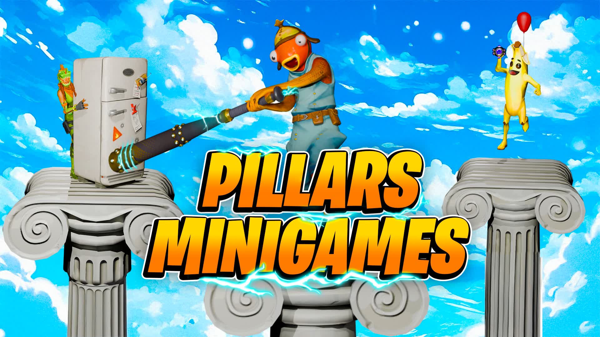 PILLARS MINIGAMES π β Fortnite Creative map