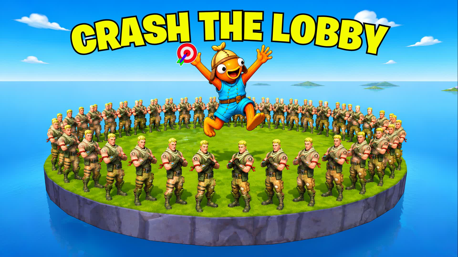 CRASH THE LOBBY — Fortnite Creative map