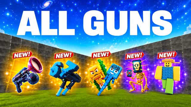 1V1 ALL GUNS & VEHICLE — Fortnite Creative map