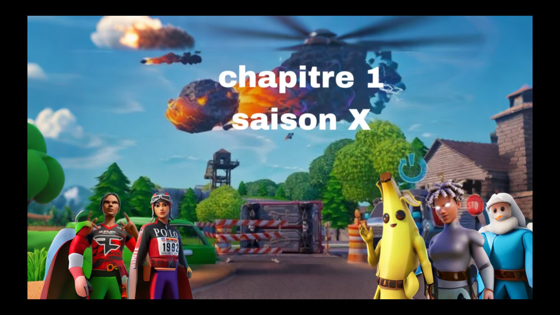 chapitre 1 saison x 2v2 — Fortnite Creative map