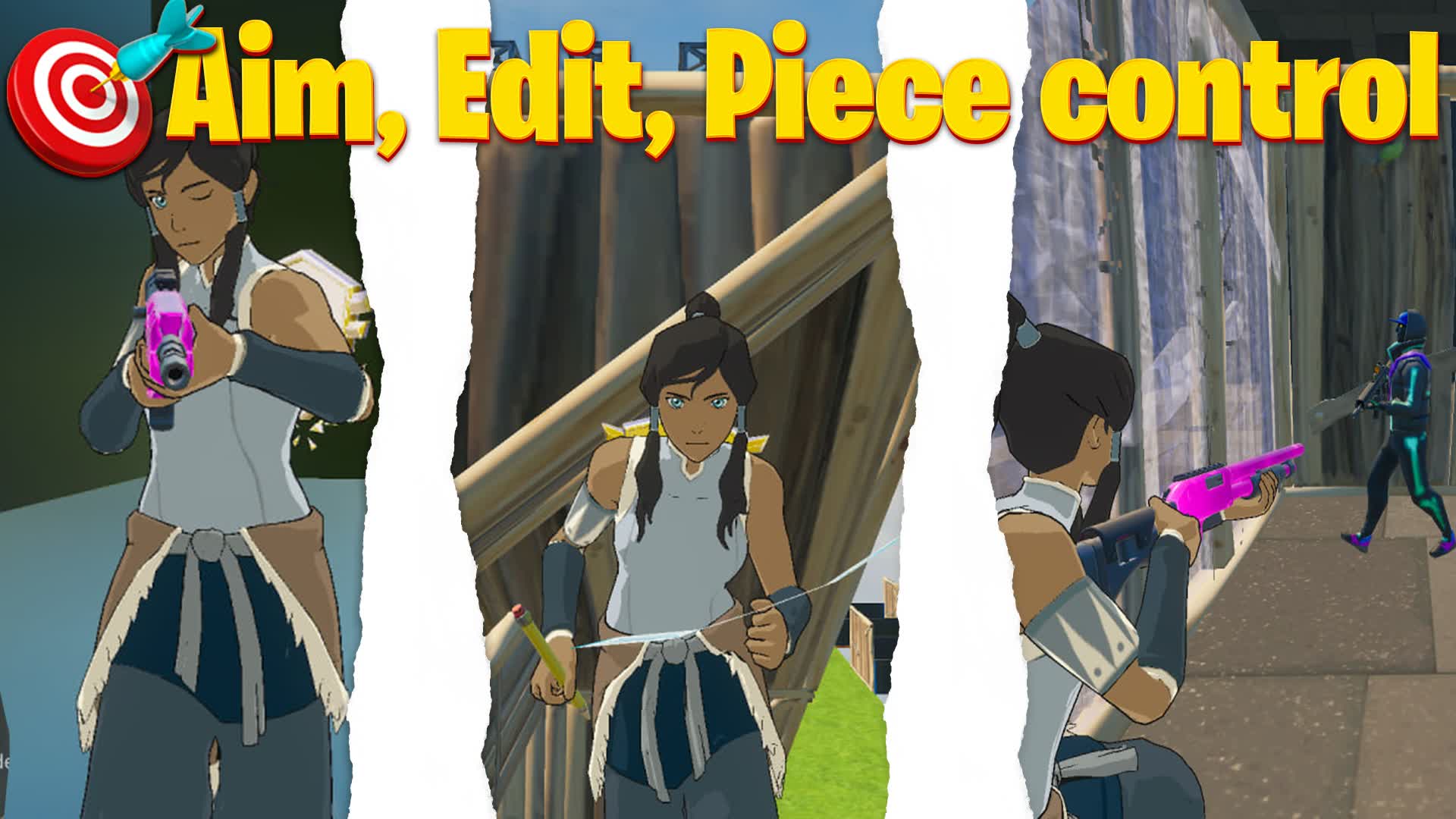 🎯Aim, Edit, Piece control — Fortnite Creative map