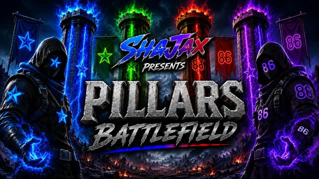 ShaJax Presents Pillars BattleField β Fortnite Creative map