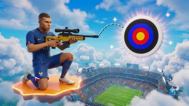 MBAPPE ONESHOT🎯🐐 — Fortnite Creative map