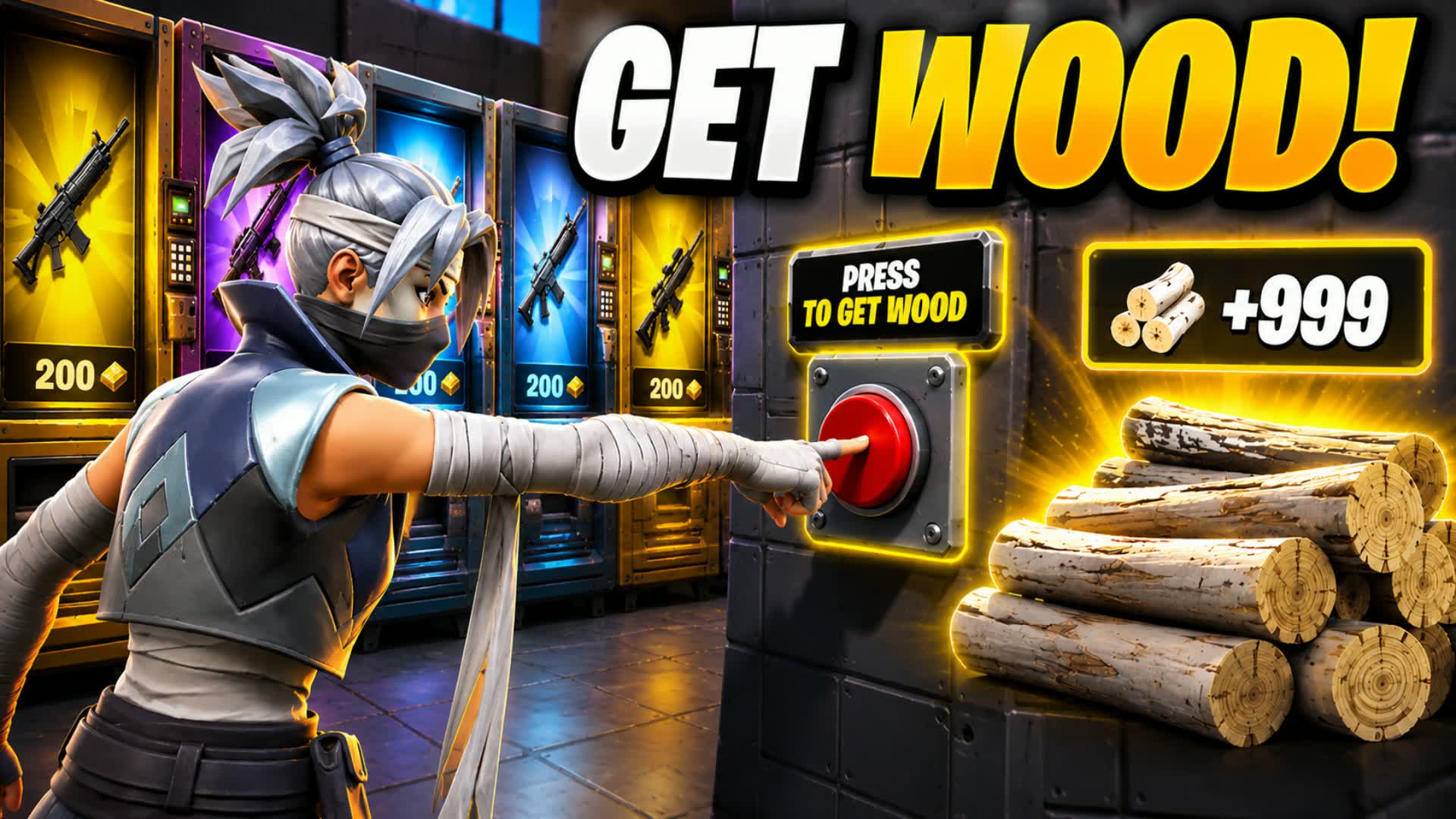Click for weapons FFA — Fortnite Creative map