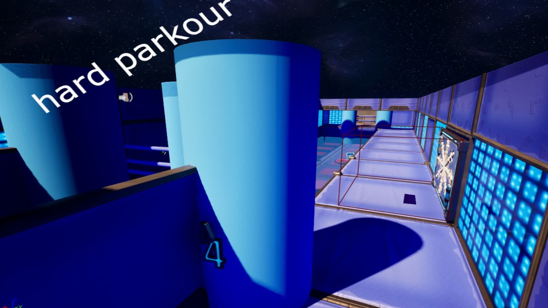 Hard Parkour — Fortnite Creative map