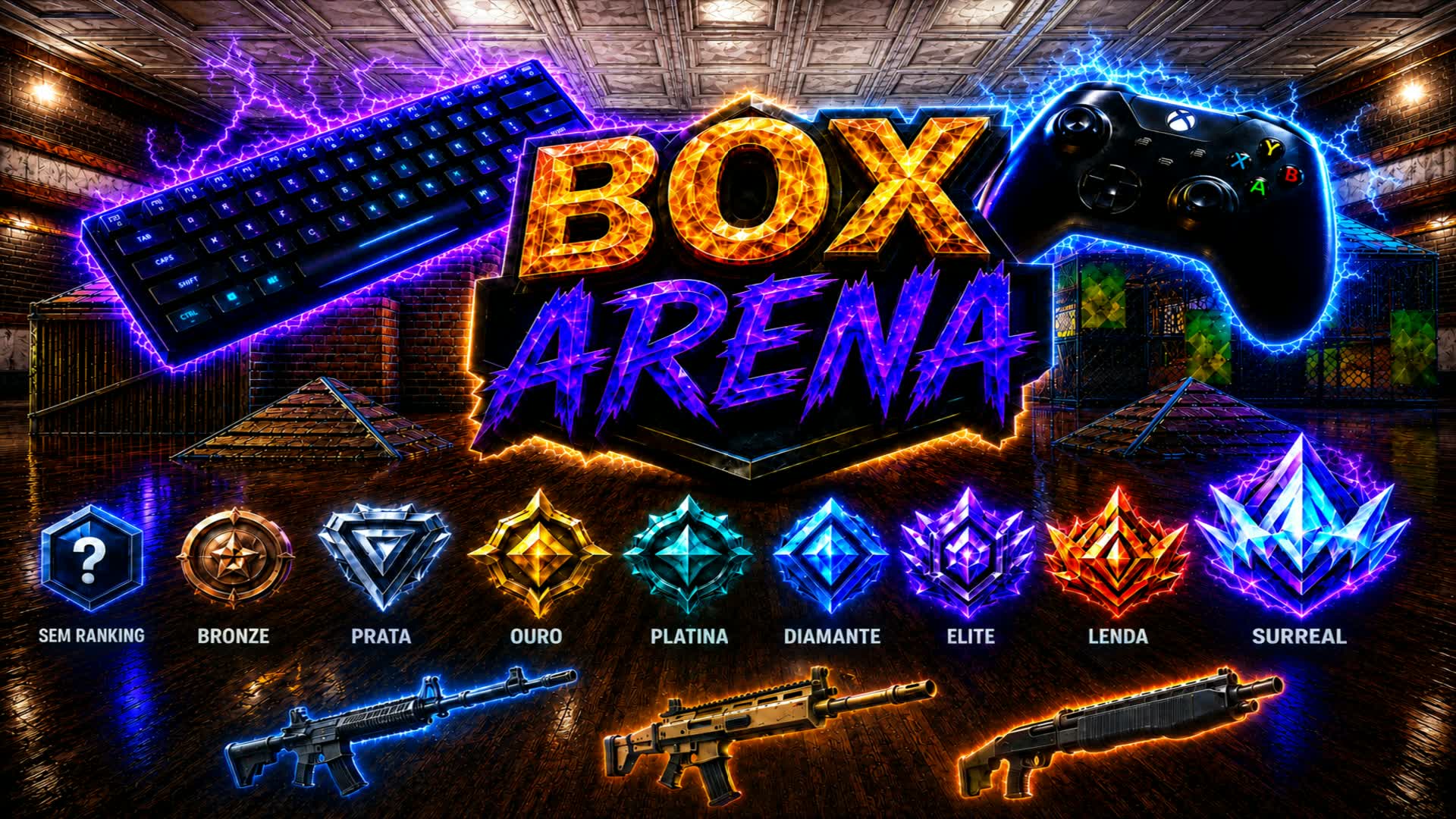 ๐ฏ๐ฅ BOX ARENA ๐โ๏ธ โ Fortnite Creative map