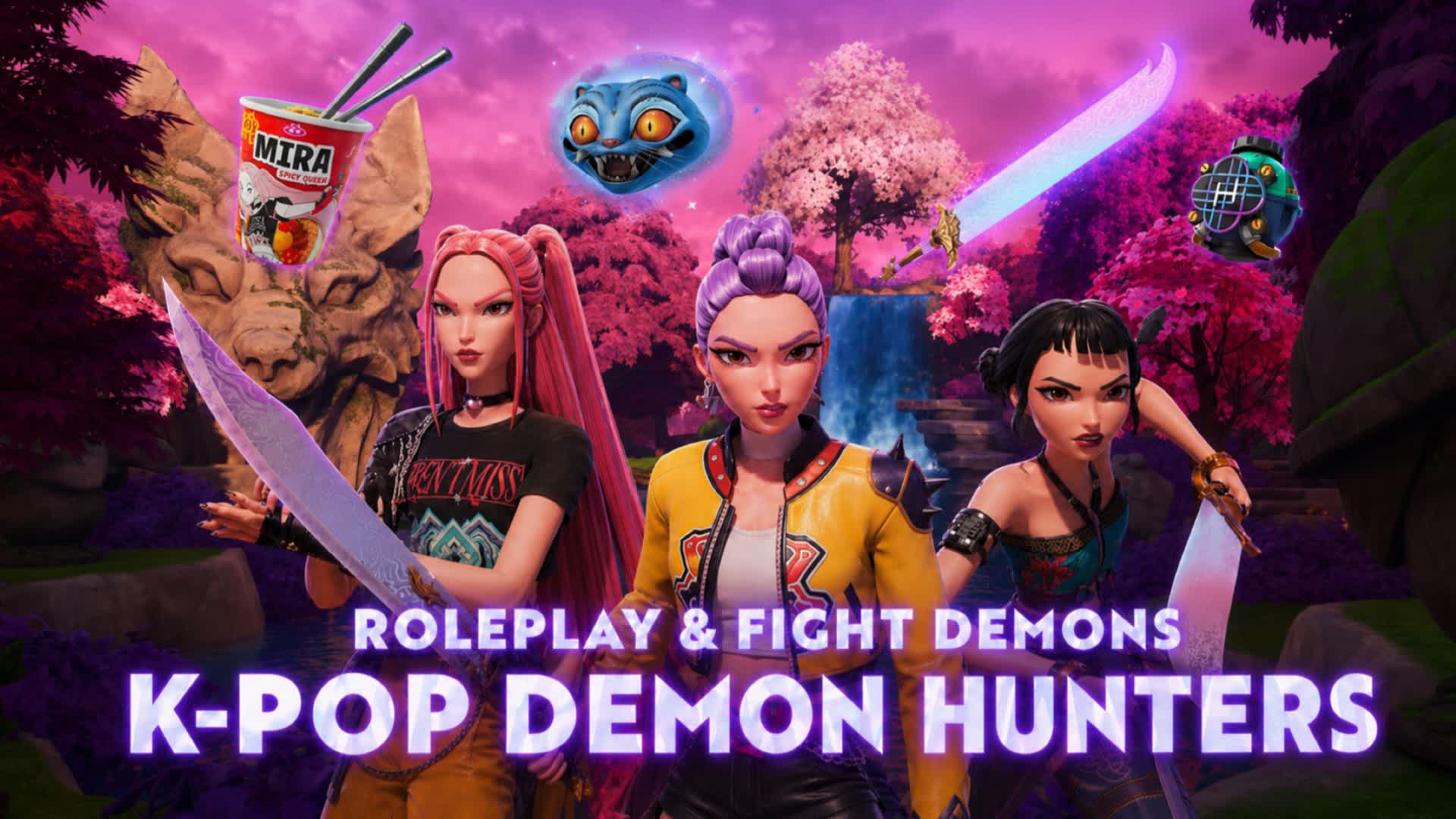 Kpop Demon Hunters | Survival & Roleplay β Fortnite Creative map