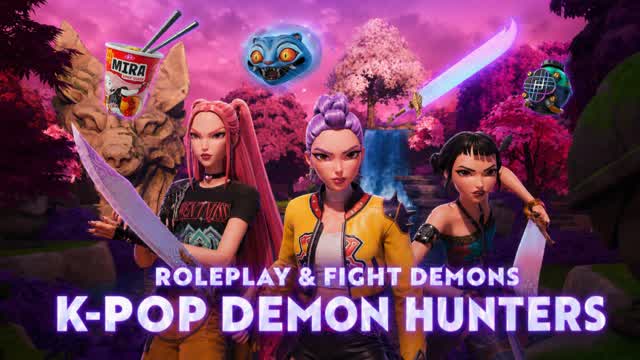 Kpop Demon Hunters | Survival & Roleplay β Fortnite Creative map