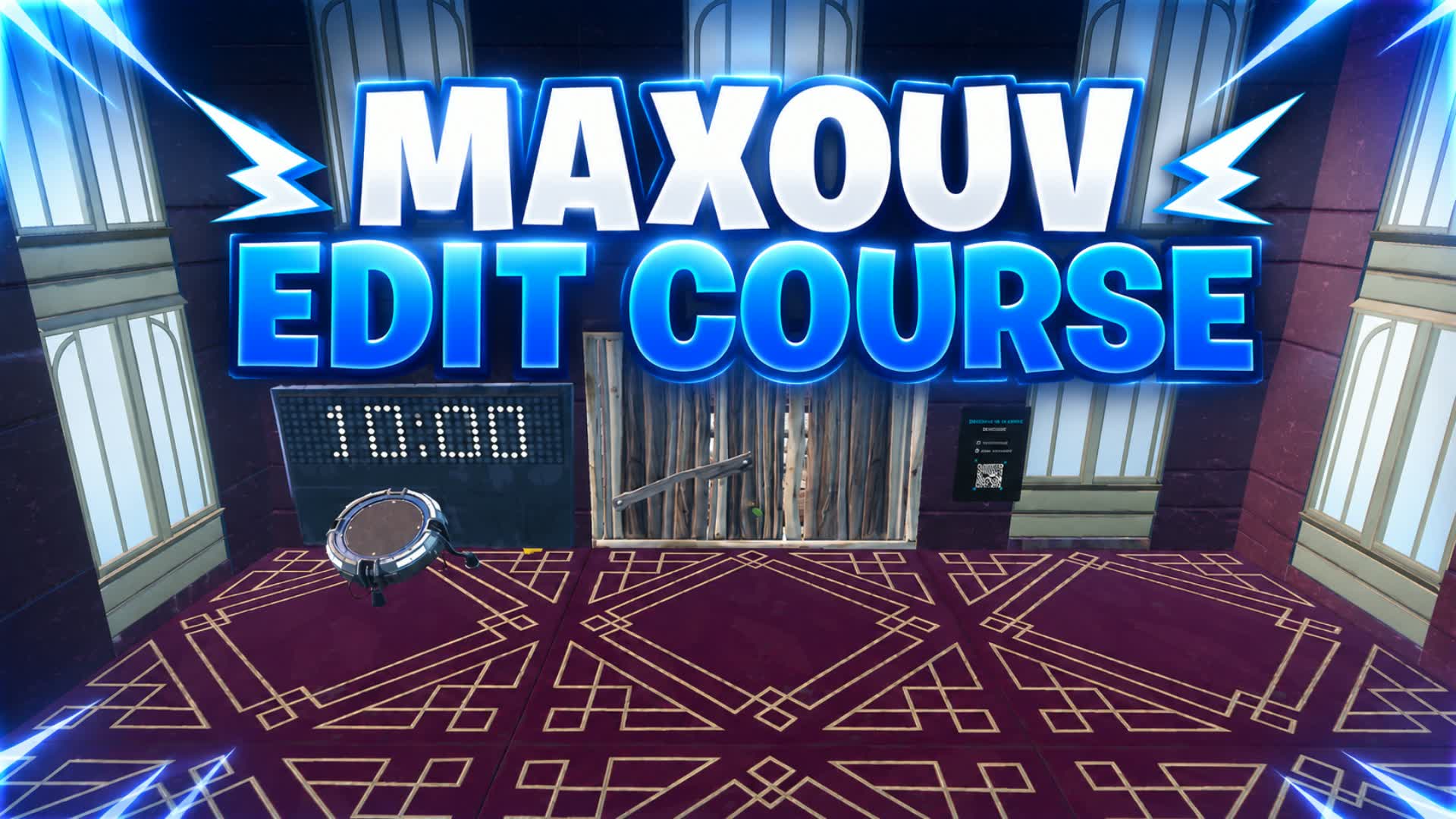Maxouv edit course — Fortnite Creative map