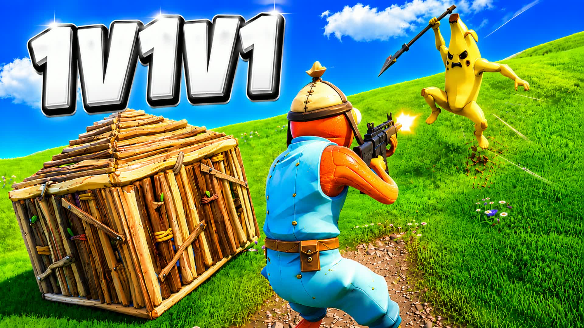 1v1v1 REALISTICS NO ESCAPE !! β Fortnite Creative map