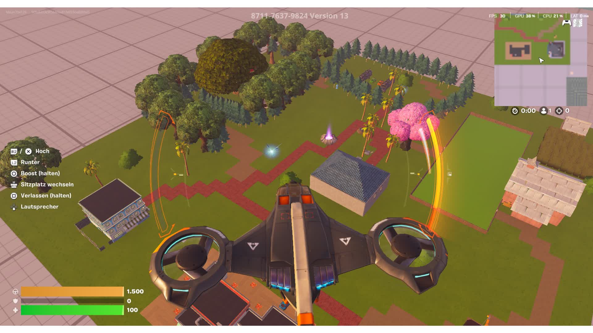 Forest Box Fight — Fortnite Creative map