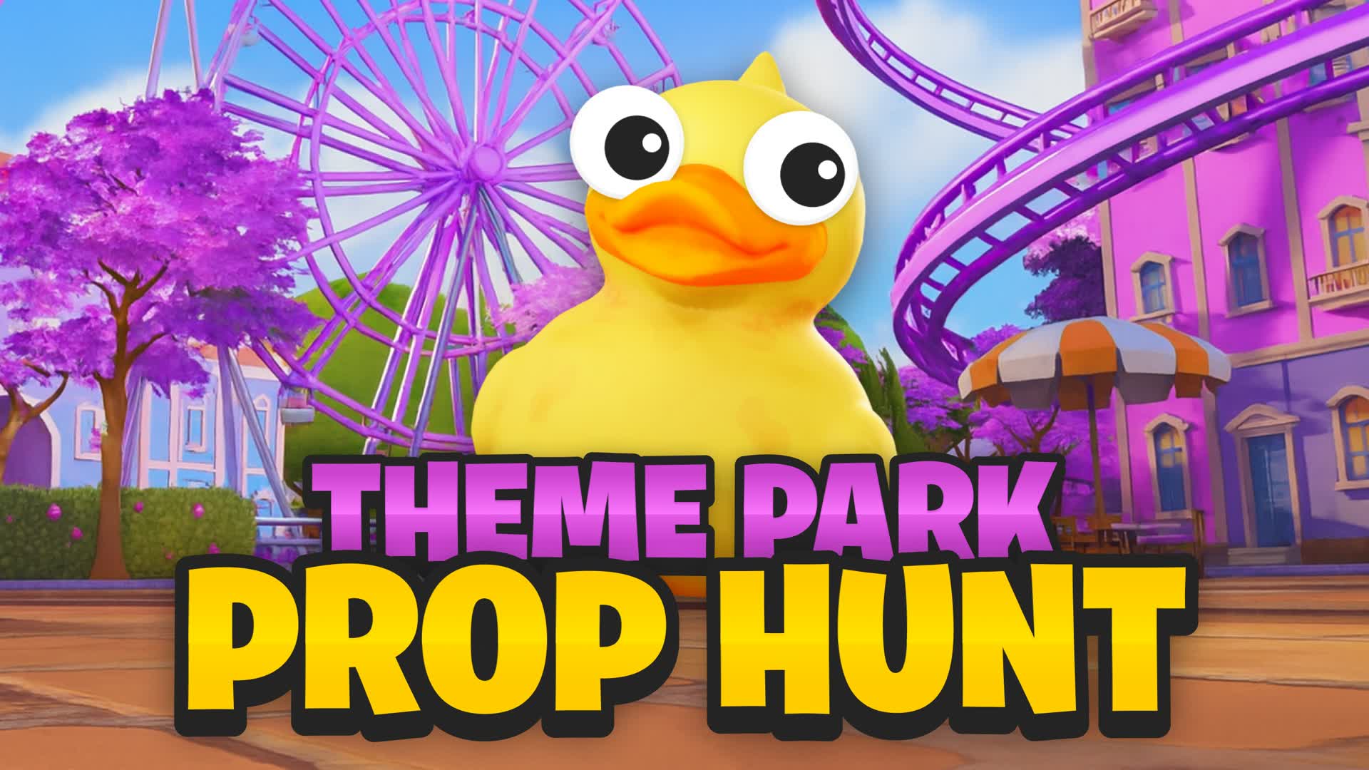 Theme Park Prop Hunt Girlies 🎢 — Fortnite Creative map