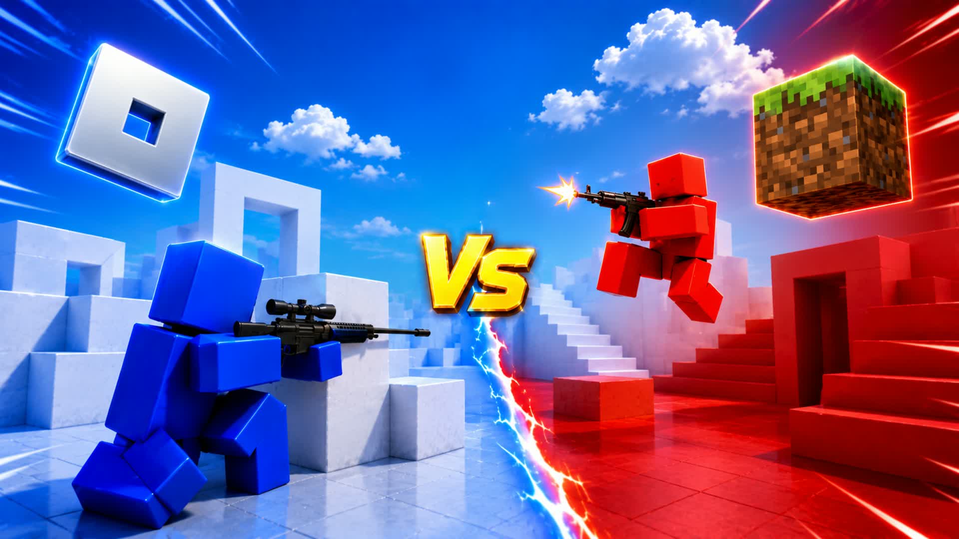 RED VS BLUE🔴🔵 CLARK BALA — Fortnite Creative map