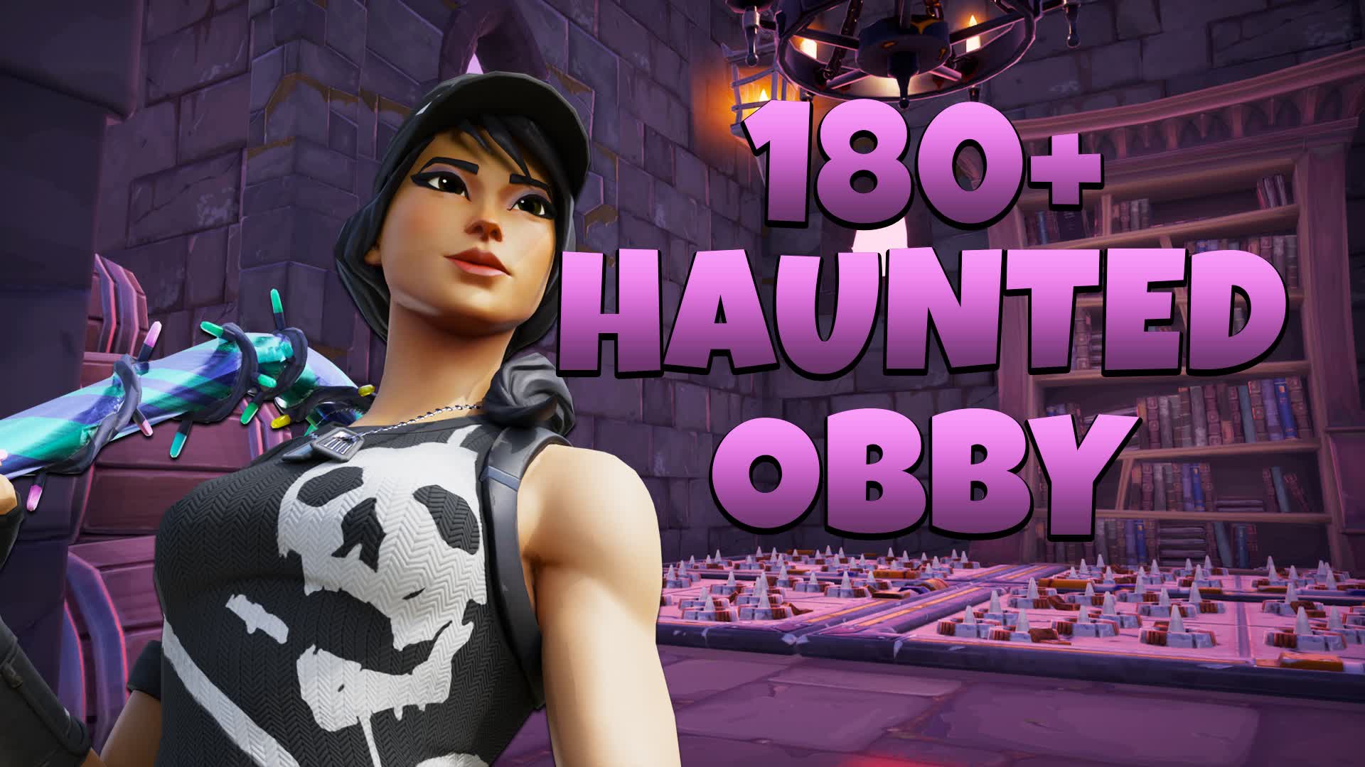 180+ Haunted Obby — Fortnite Creative map