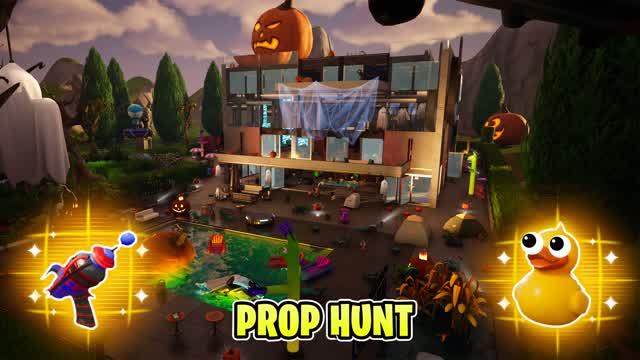 ESCONDITE HALLOWEEN ๐ HOUSE CACHE CACHE โ Fortnite Creative map