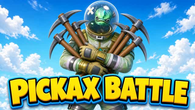 PICKAX BATTLE — Fortnite Creative map