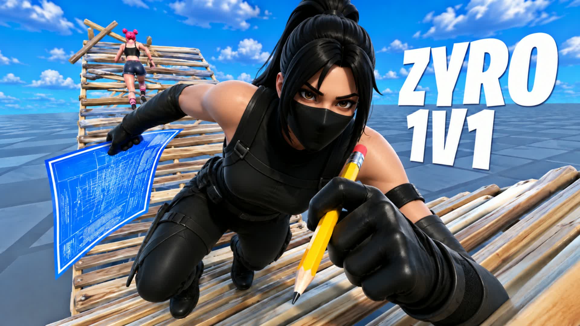 Zyro 1v1 Map (200 Pumps) — Fortnite Creative map