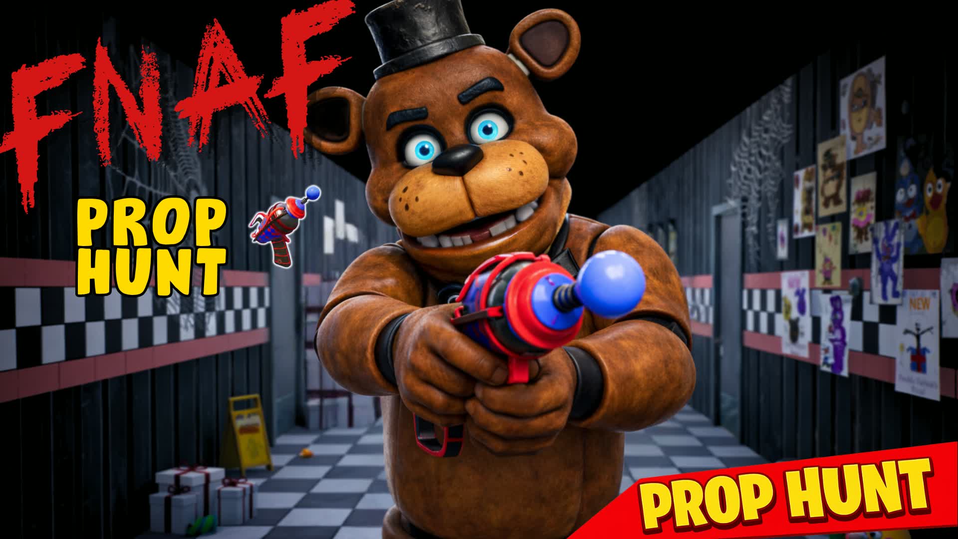 PROP HUNT - FNAF β Fortnite Creative map
