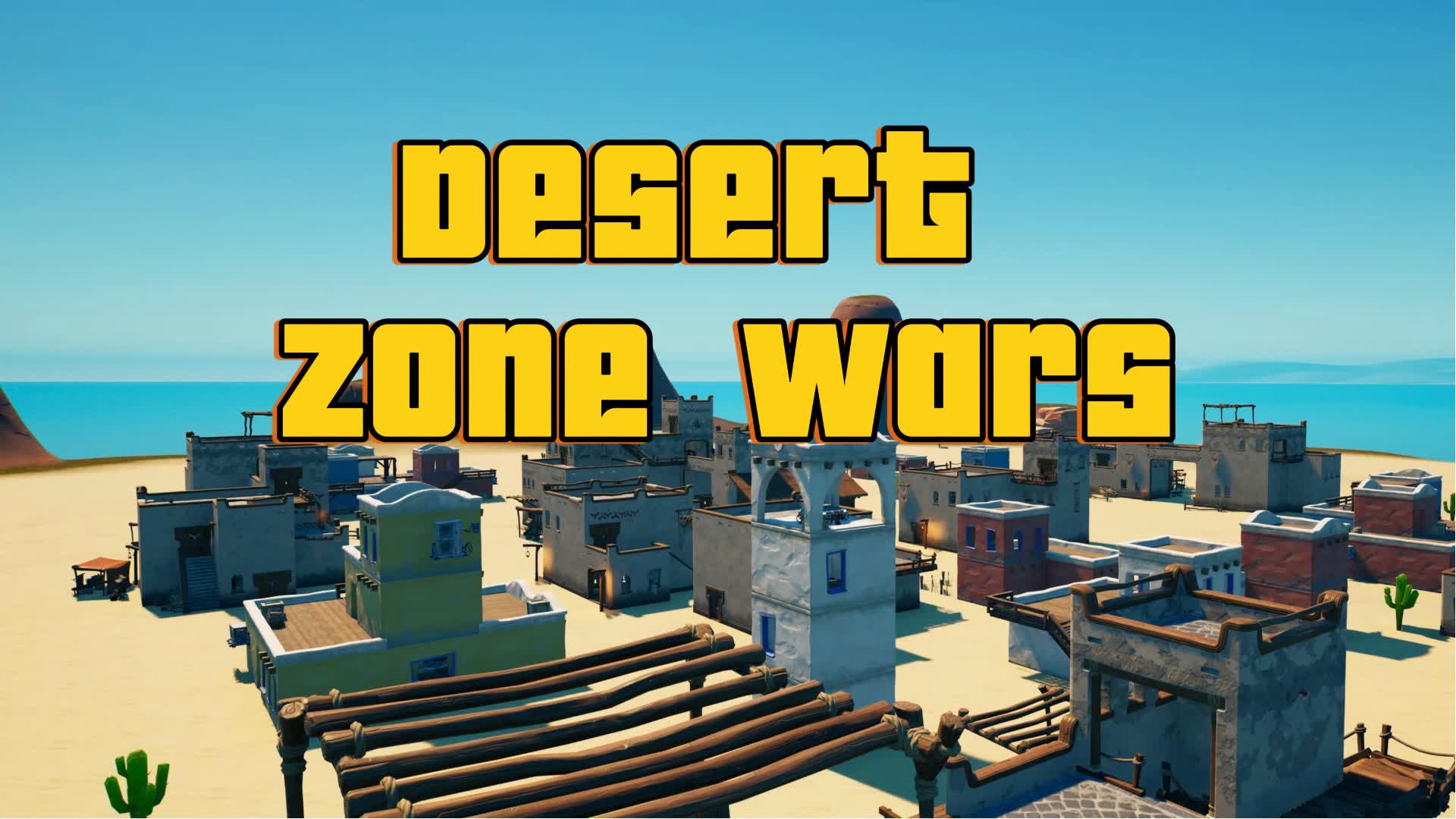 Desert zone wars — Fortnite Creative map
