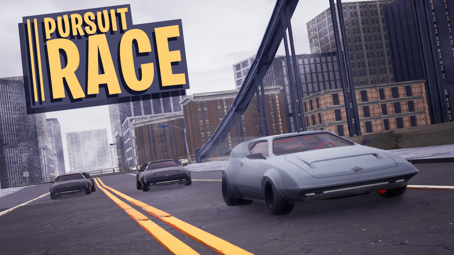 PURSUIT RACE - AGENTS VS CARS β Fortnite Creative map