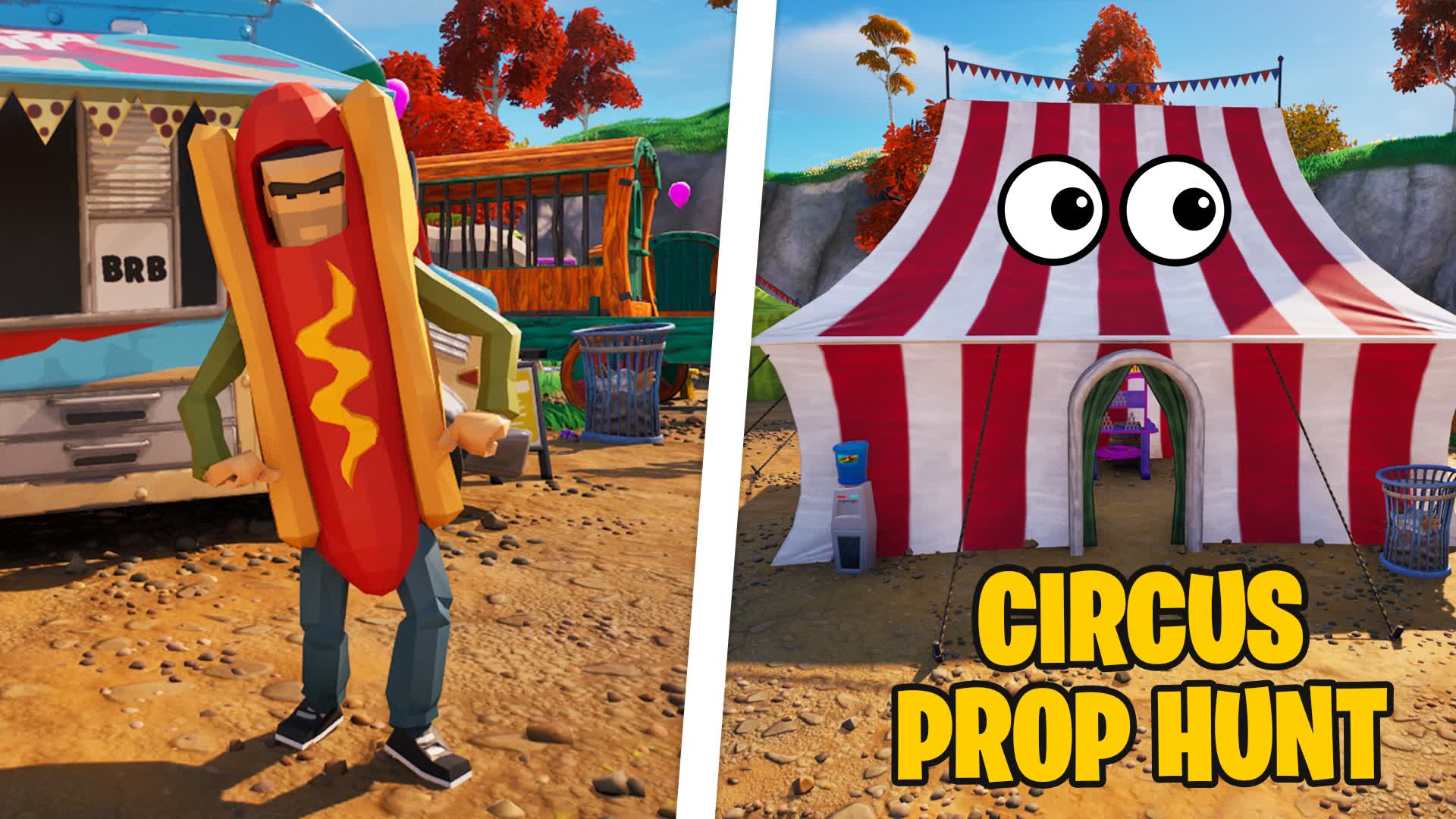 Prop Hunt Circus β Fortnite Creative map