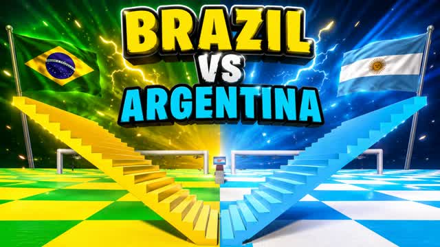 🟡 BRAZIL VS ARGENTINA 🔵 — Fortnite Creative map
