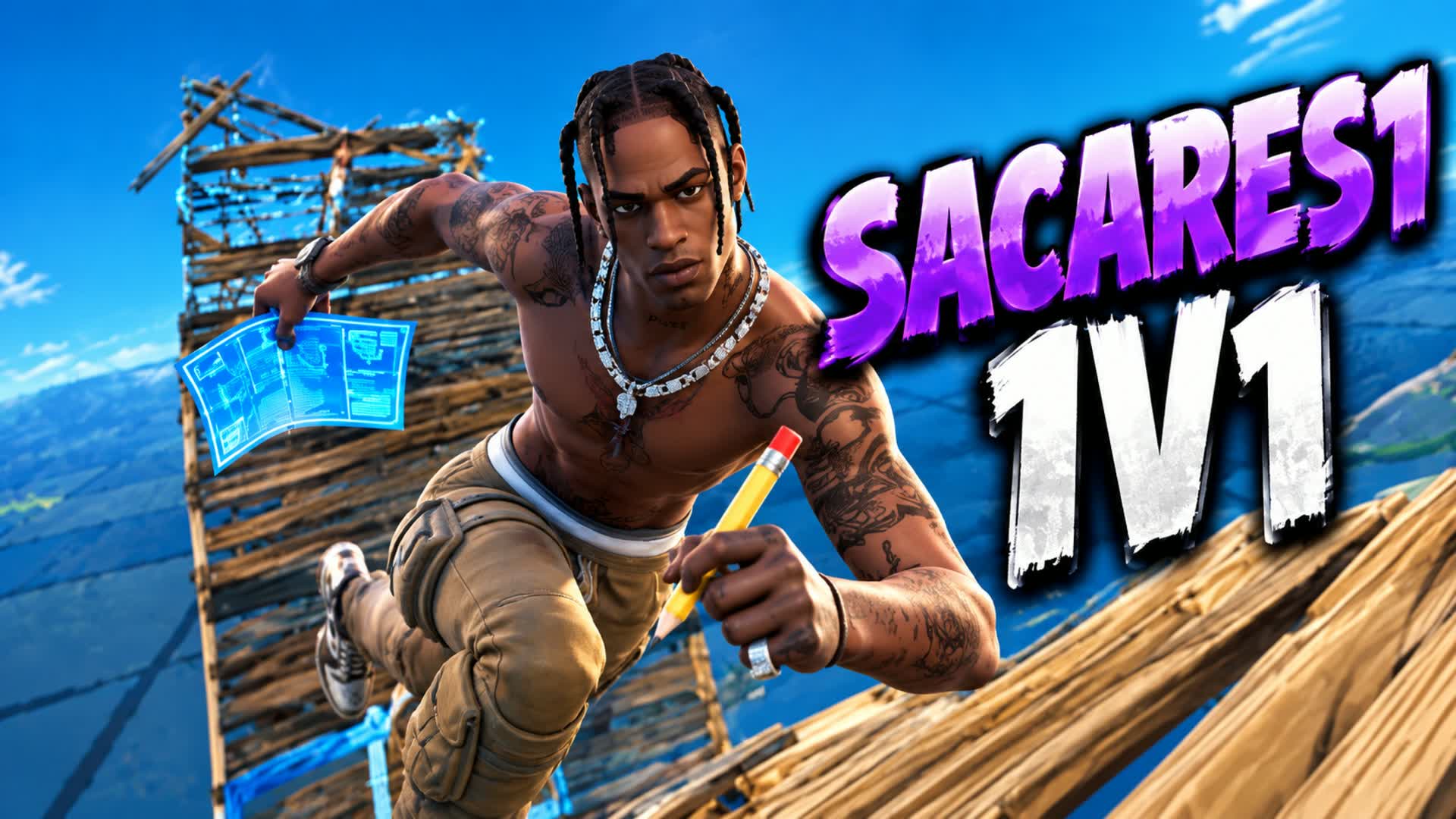Sacares1 1v1 — Fortnite Creative map