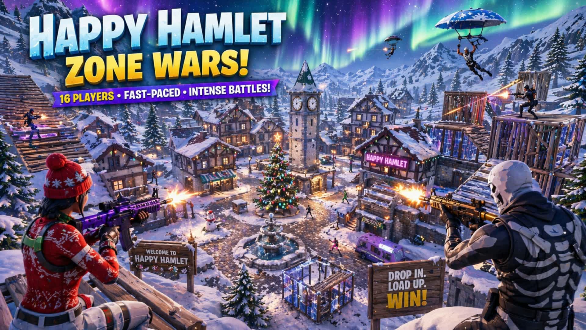 Happy Zone Wars β Fortnite Creative map