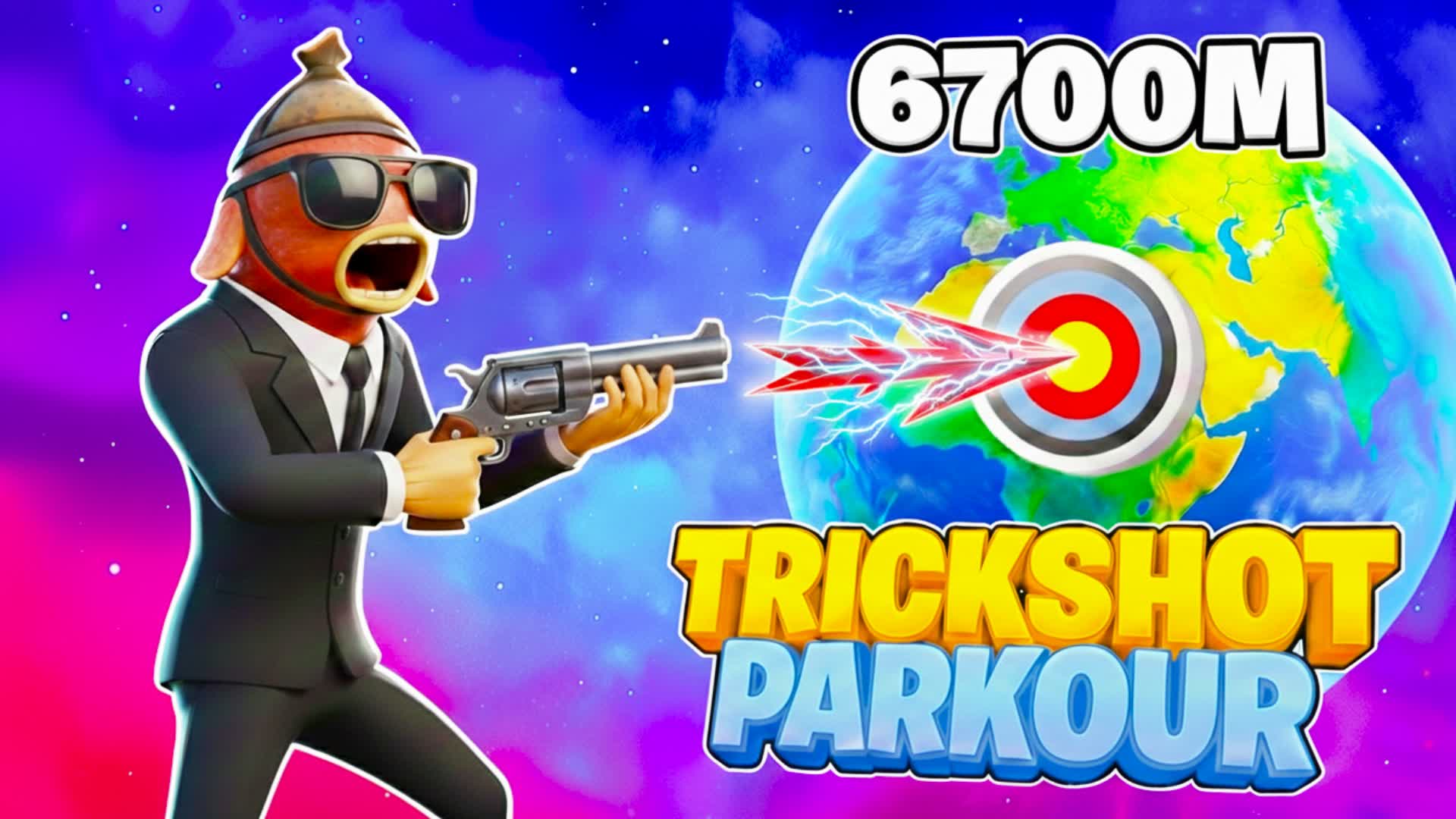 ๐ฏBEST TRICK SHOT PARKOUR ๐ญ FASHION ๐ถ โ Fortnite Creative map