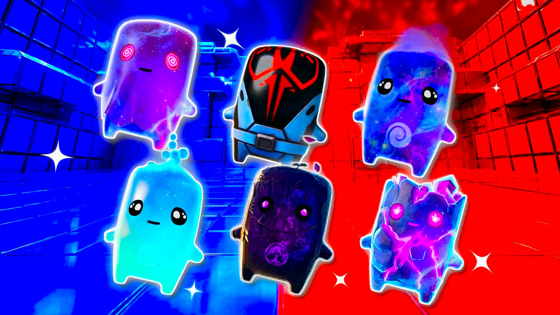 RVB RED VS BLUE HEYUWE ZHEFGZU — Fortnite Creative map