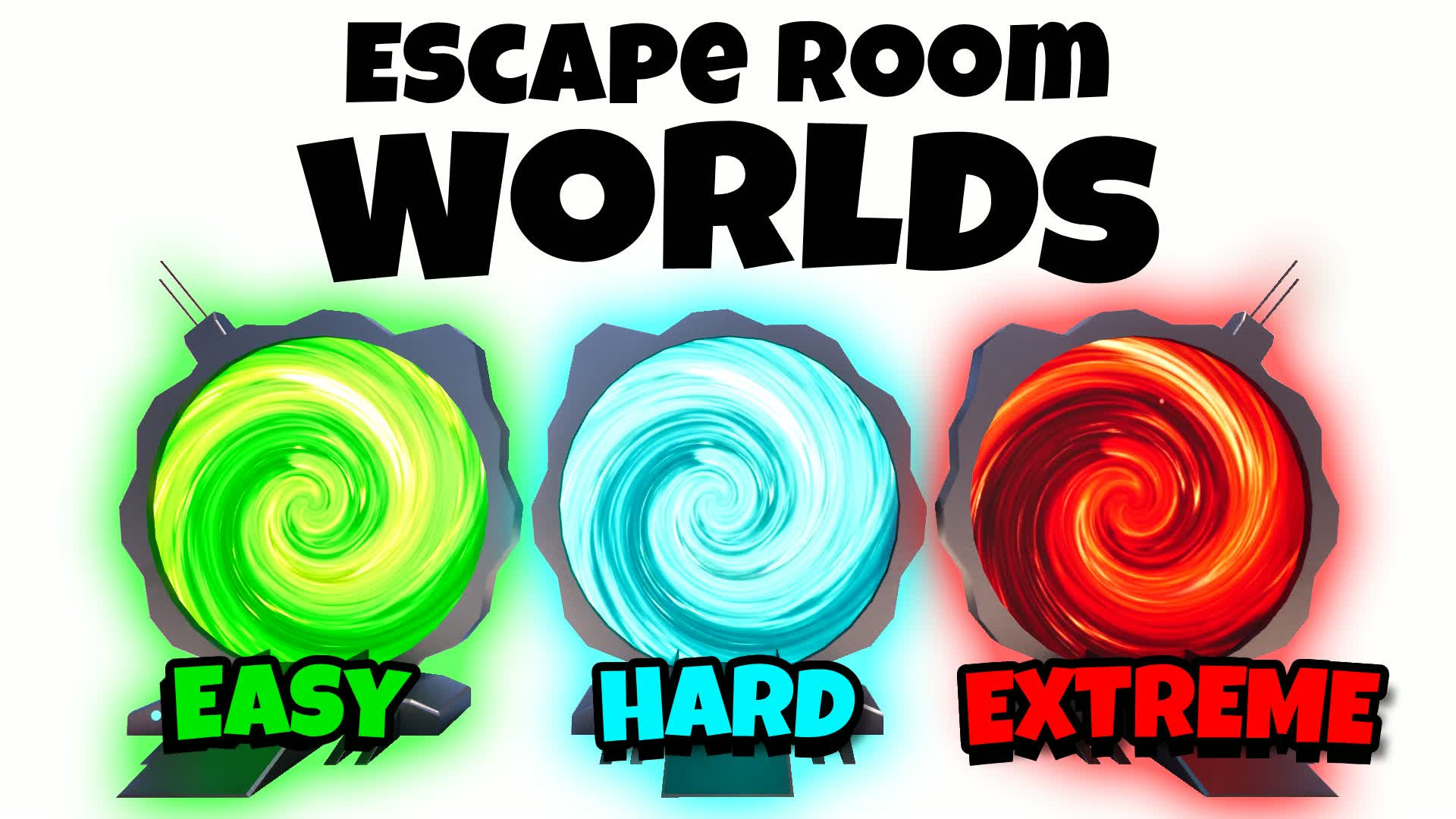 Escape Room Worlds — Fortnite Creative map