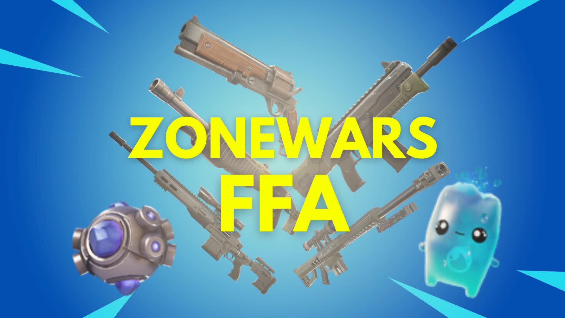 ZONE WARS - FFA — Fortnite Creative map